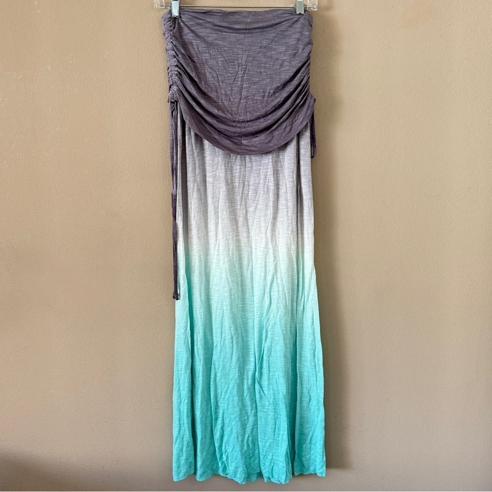 NWOT Young Fabulous & Broke Sierra Skirt in Grey/White/Turquoise Size XS